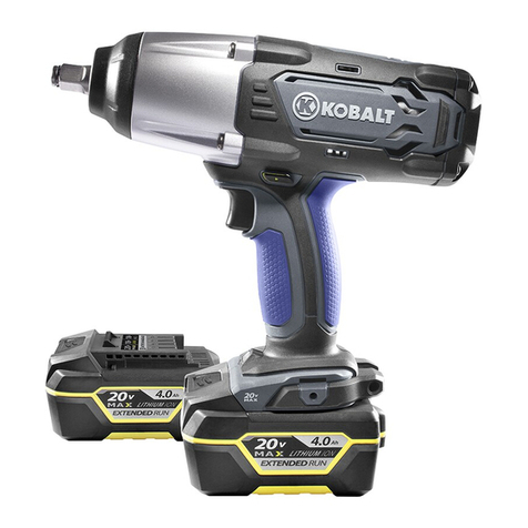 Kobalt K20LW-26A User manual