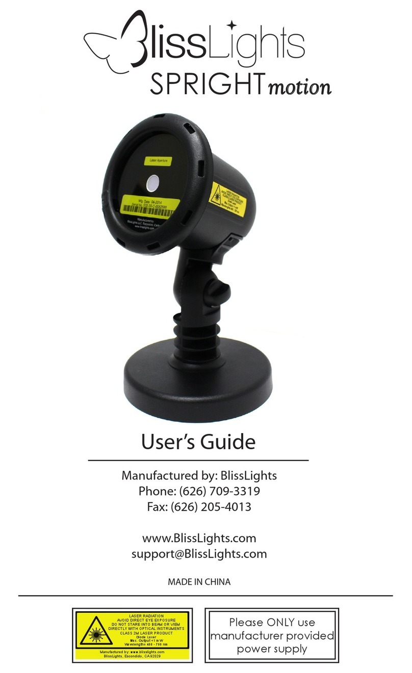 lissLights Spright Motion user guide lissLights Spright Motion user guide