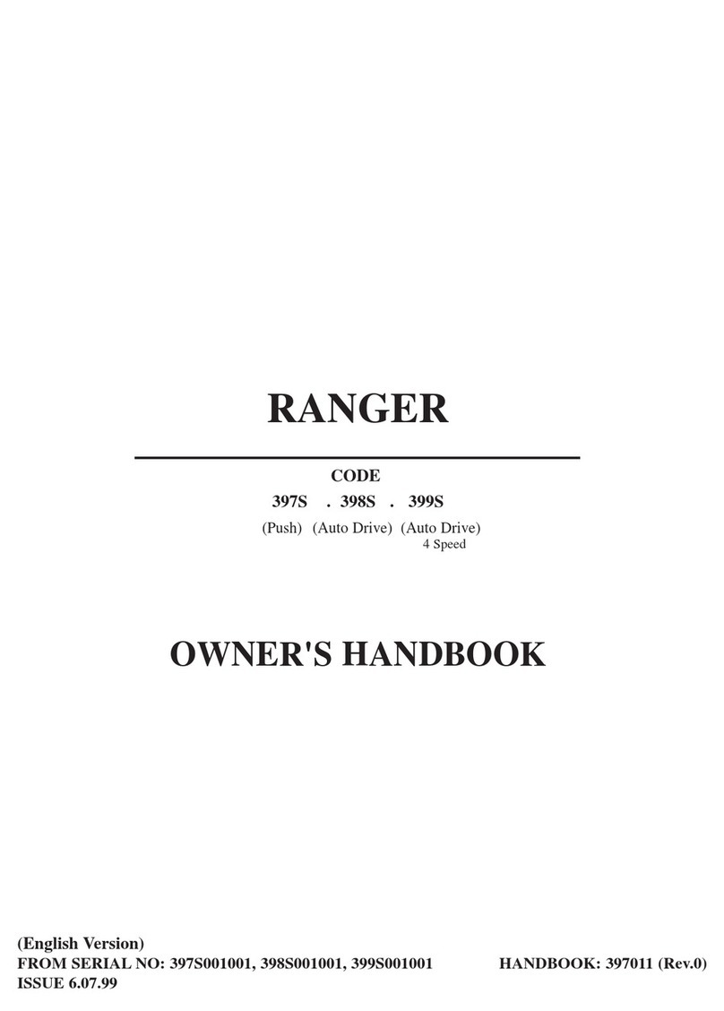 Hayter RANGER Owner's handbook