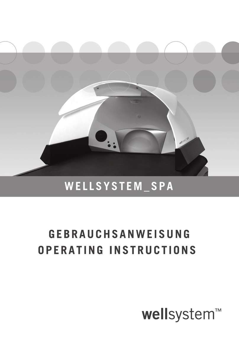 WELLSYSTEM SPA operating instructions