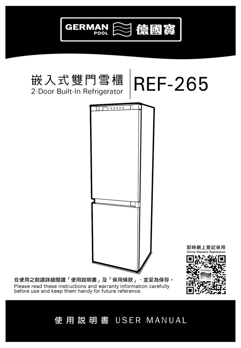 German pool REF-265 User manual