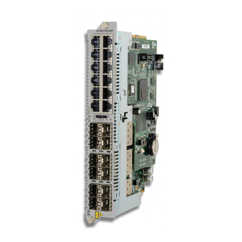 Allied Telesis AT-MCF2000 User manual
