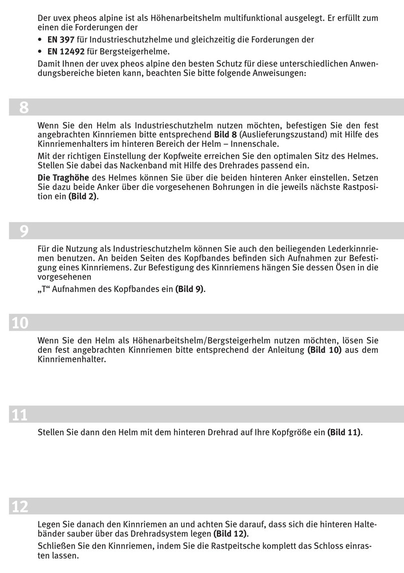 Uvex Pheos alpine User manual