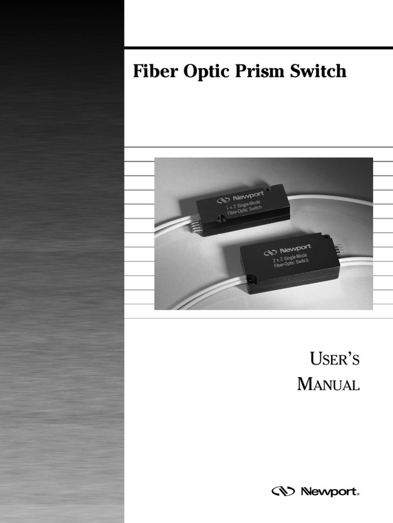 Newport MPSN Series user manual Newport MPSN Series user manual