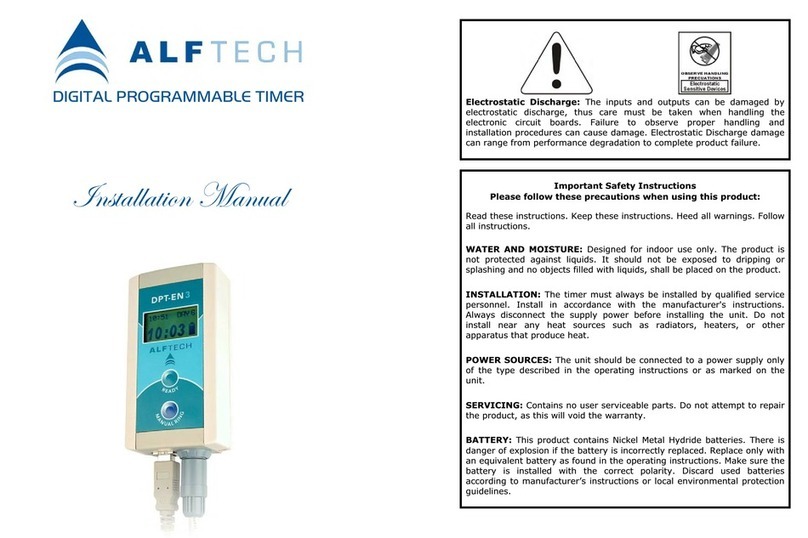 ALFTECH DPT-EN3 User manual