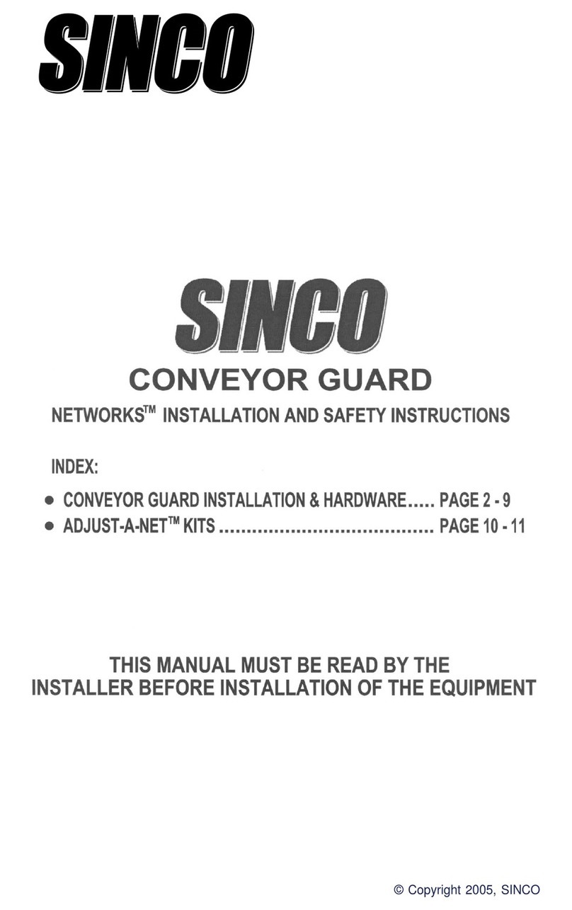 SINCO Networks Adjust-A-Net Manual