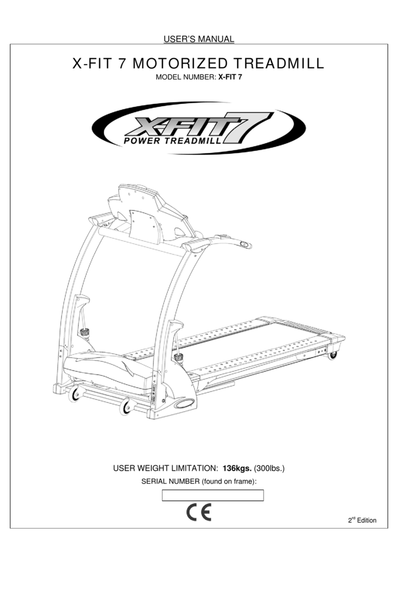 XFit X-FIT 7 user manual
