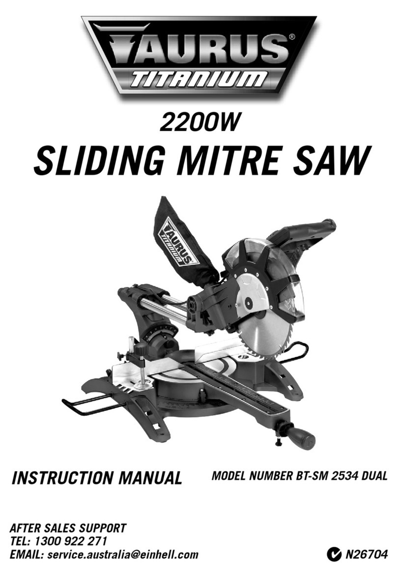 Taurus Titanium BT-SM 2534 DUAL instruction manual