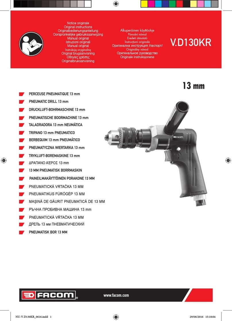 Facom V.D130KR Original instructions