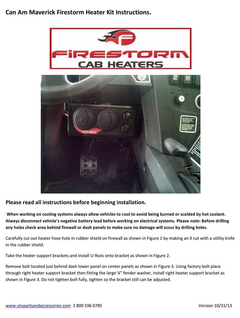 UTV Firestorm instructions