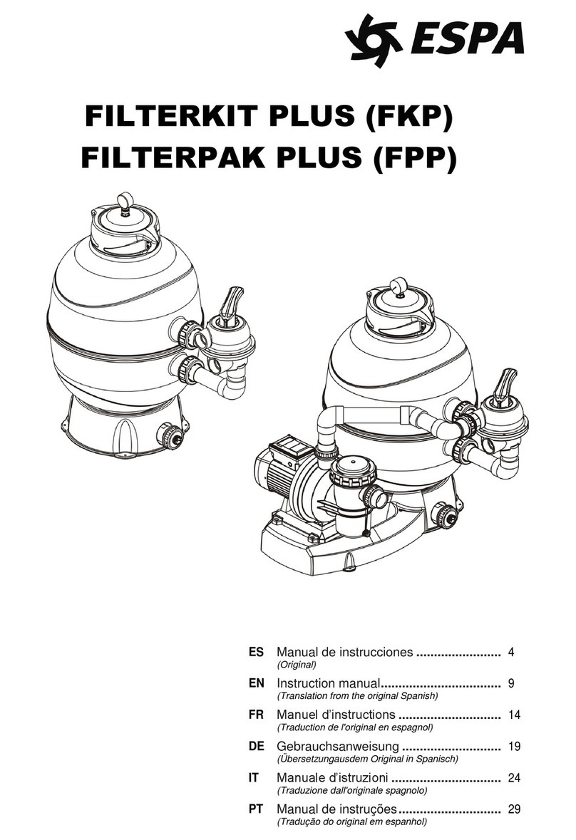 Espa FILTERKIT PLUS instruction manual