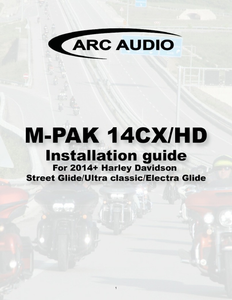 ARC Audio M-PAK 14CX User manual