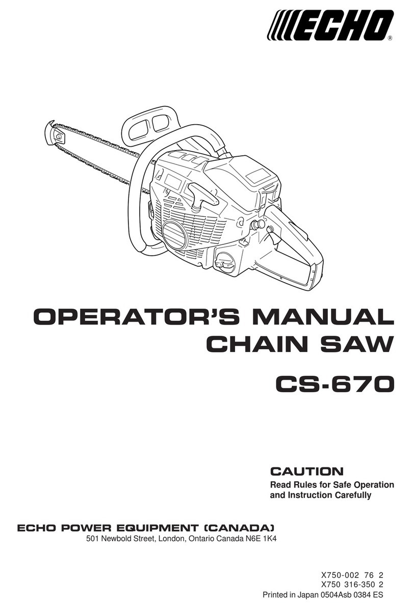 Echo CS-670 User manual