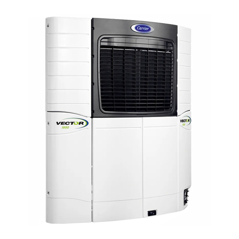 Carrier VECTOR 1550 Series Operation & service manual