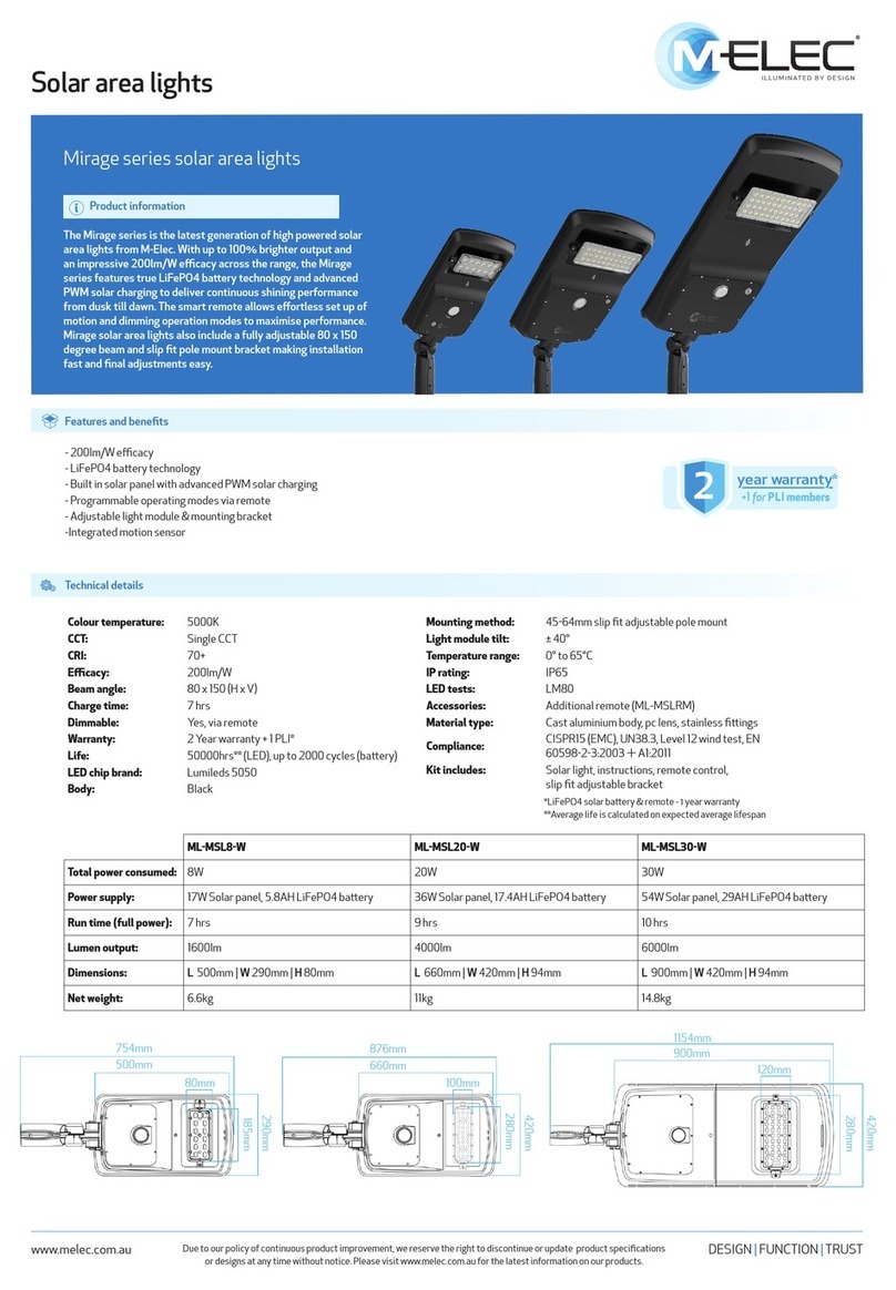 M-Elec ML-MSL8-W manual