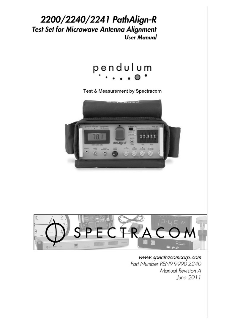 Spectracom Pendulum PathAlign-R 2200 user manual