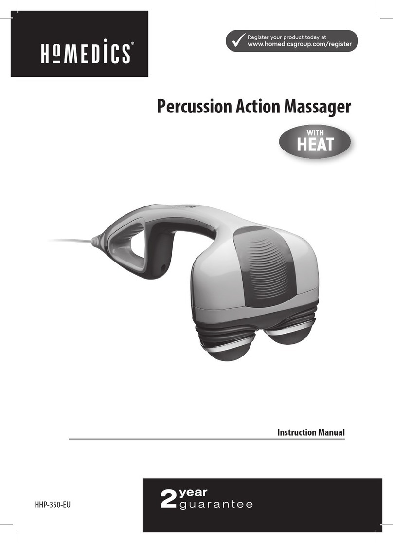 HoMedics HHP-350-EU instruction manual