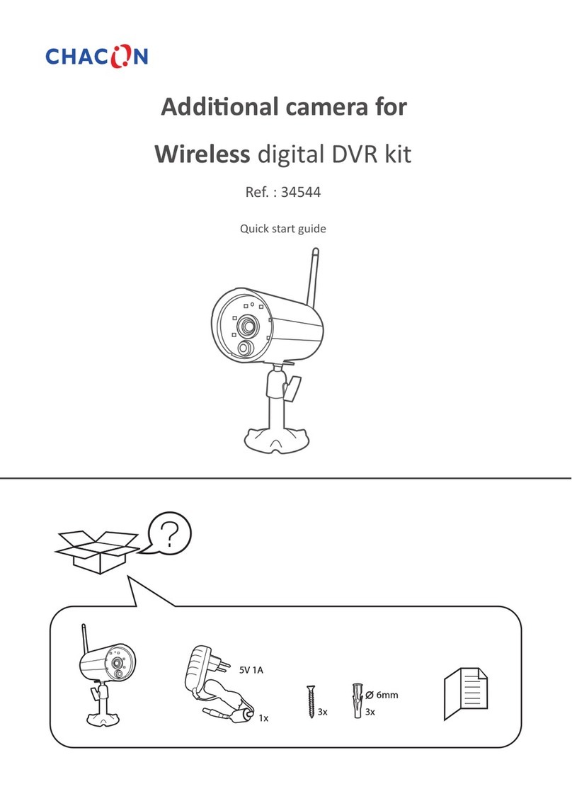 Chacon 34544 User manual
