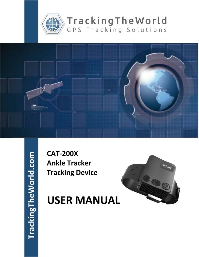 Tracking The World CAT-200X user manual