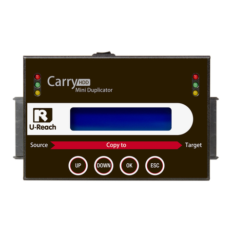 U-Reach Carry HDD PRO118 user guide
