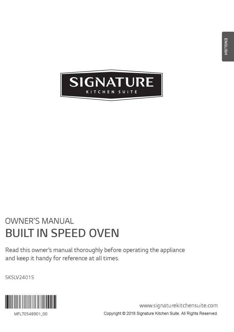 Signature Kitchen Suite SKSLV2401S owner's manual