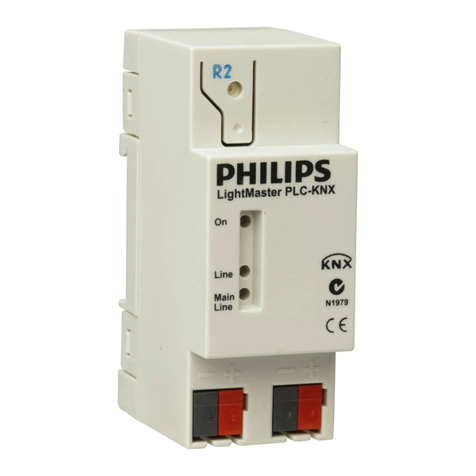 Philips LightMaster PLC-KNX User manual Philips LightMaster PLC-KNX User manual
