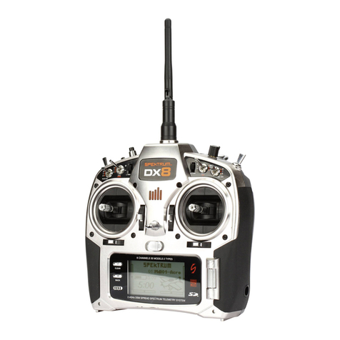 Spektrum DX8 User manual