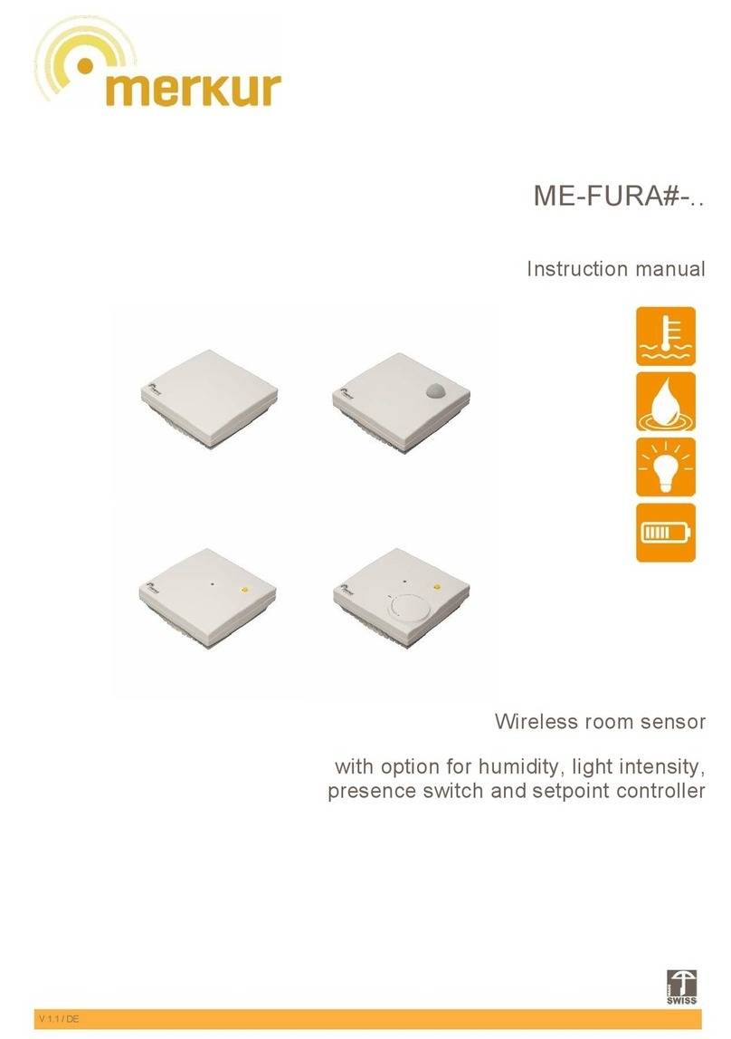 Merkur ME-FURA Series instruction manual