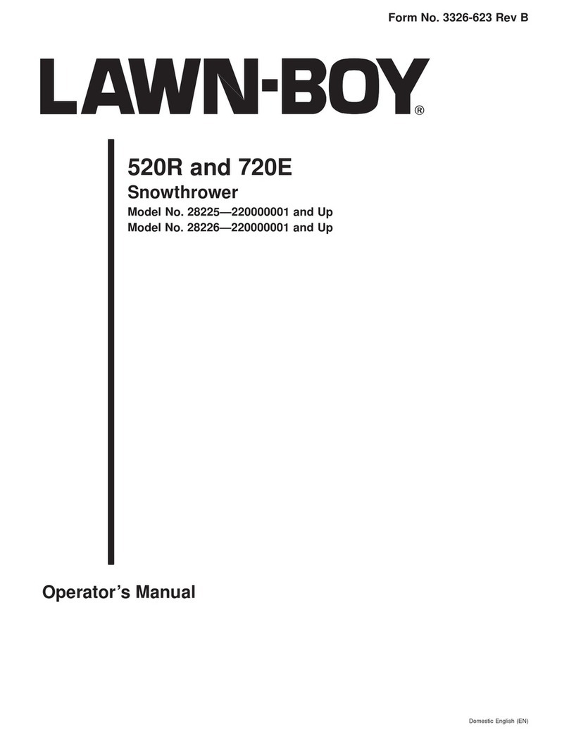 Lawn-Boy 520R User manual
