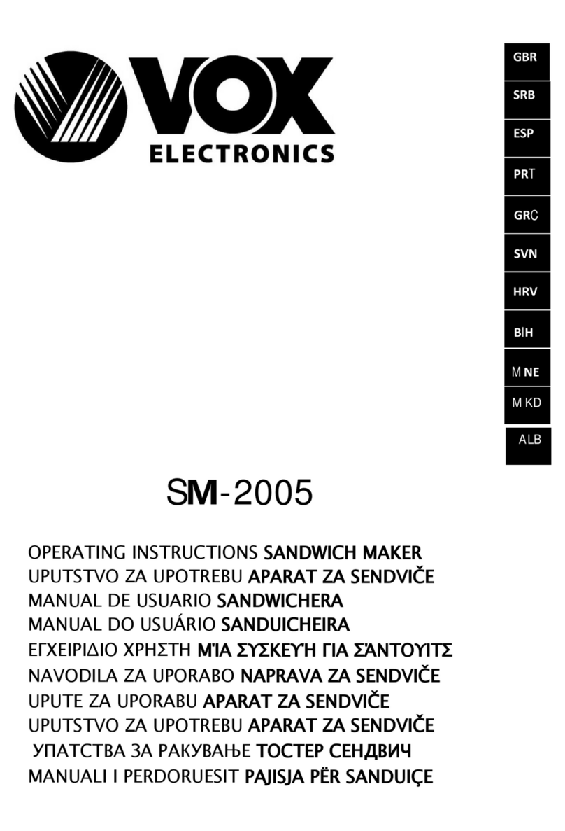 VOX electronics SM-2005 User manual
