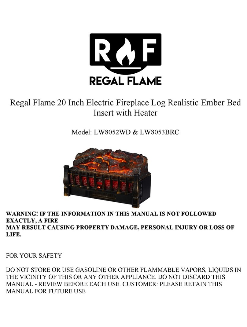Regal Flame LW8052WD manual