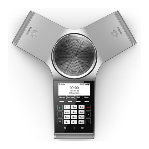 Yealink CP930W Telesystem manual