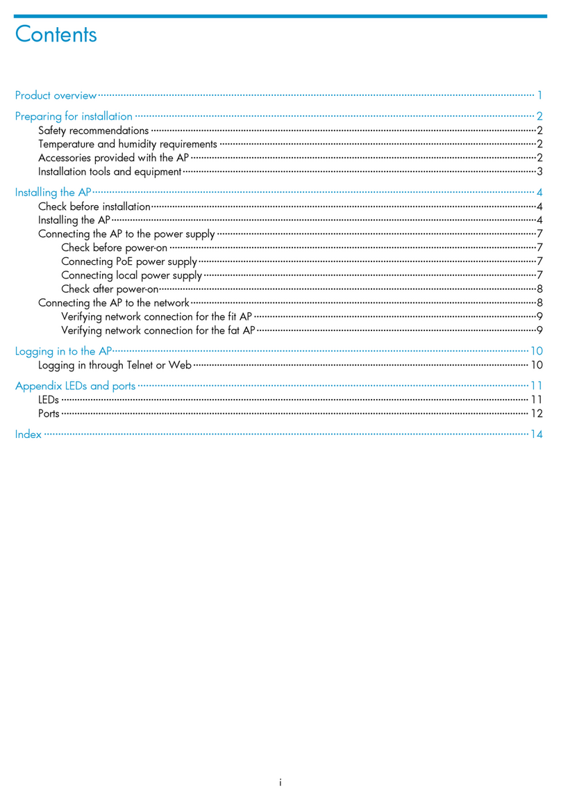 H3C WA4320H-ACN User manual