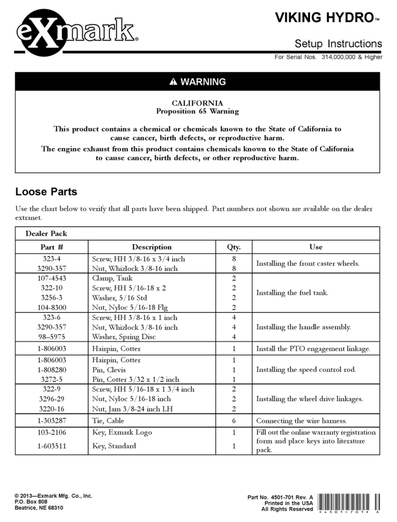 Exmark VIKING HYDRO Manual