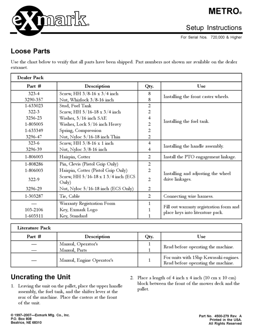 Exmark METRO Manual
