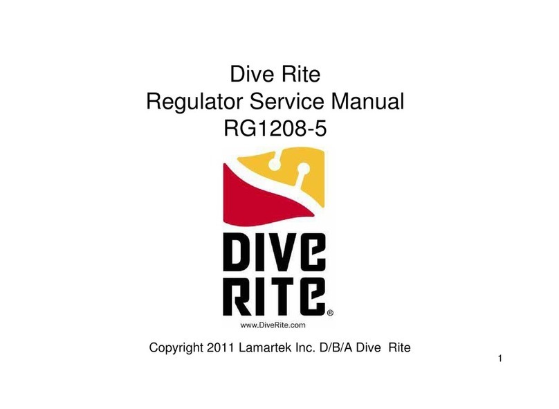 Dive Rite RG1208-5 User manual
