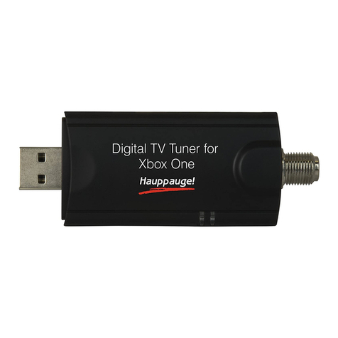 Hauppauge Digital TV Tuner for Xbox One User manual