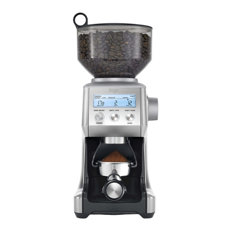 Sage Smart Grinder Pro Instruction book