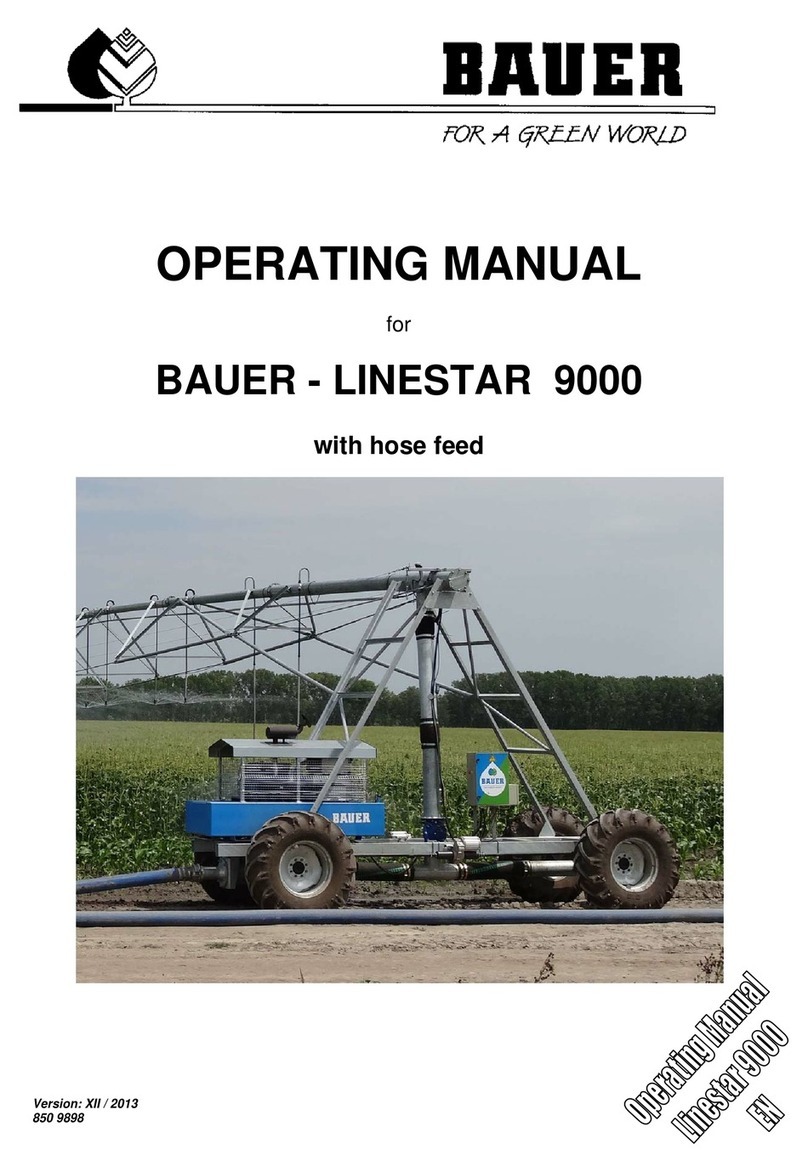 Bauer LINESTAR 9000 operating manual