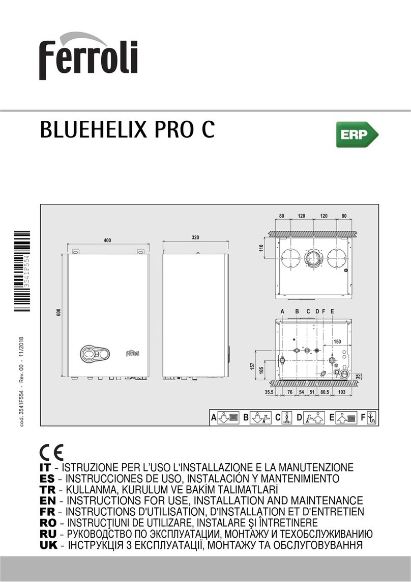 Ferroli Bluehelix PRO C Technical manual