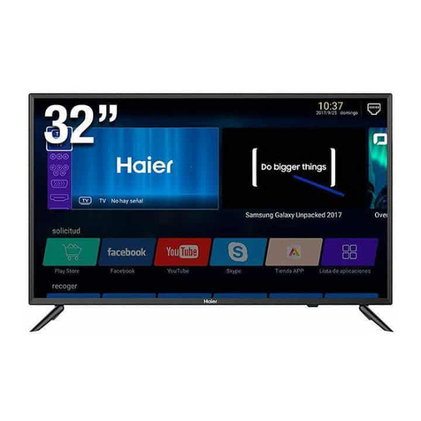 Haier LE32K6500DA User manual