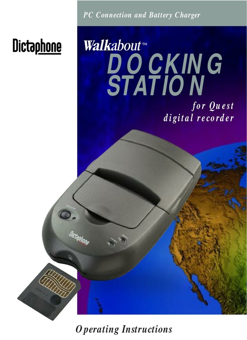 Dictaphone Walkabout operating instructions