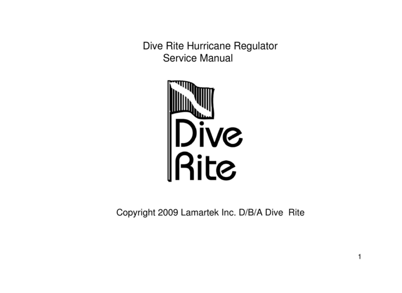 Dive Rite Hurricane Service manual