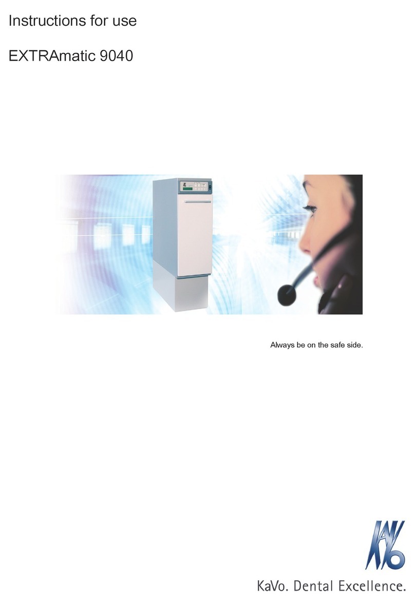 KaVo EXTRAmatic 9040 Instructions for use