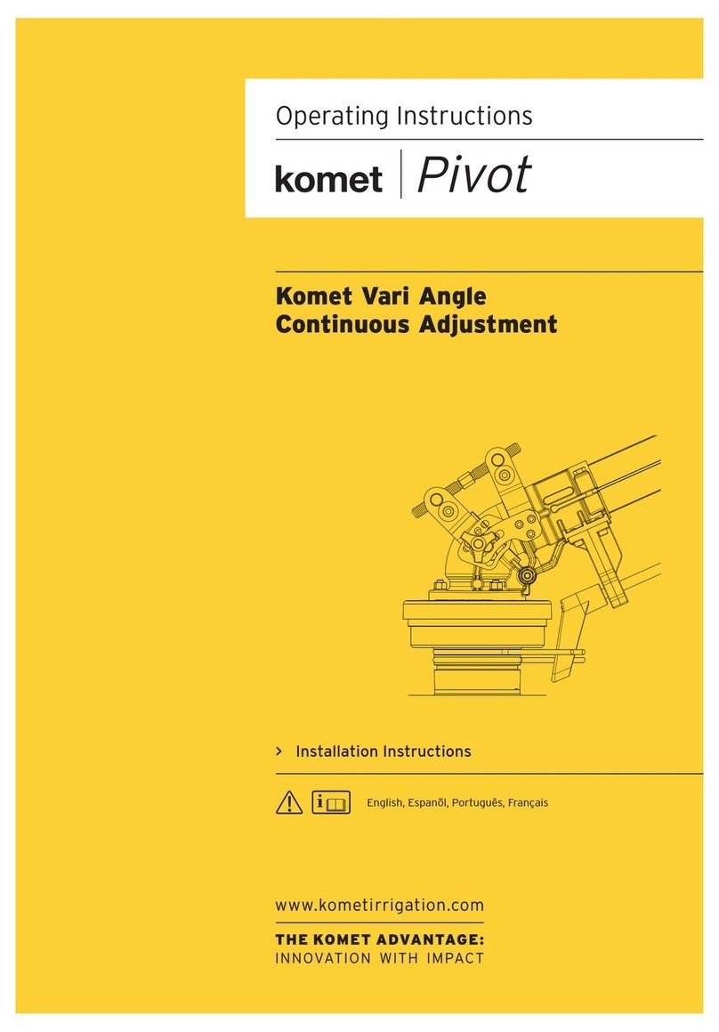 Komet Pivot operating instructions
