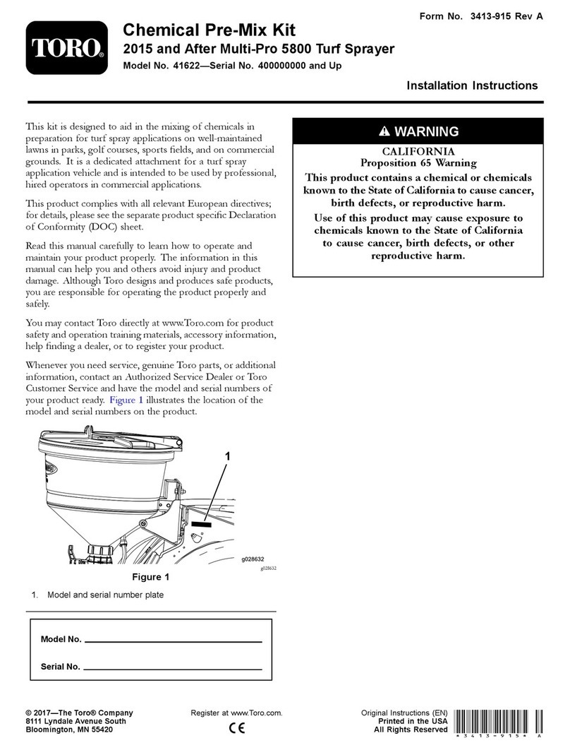 Toro 41622 installation instructions