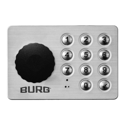 Burg B-Smart-Lock Combipad User manual