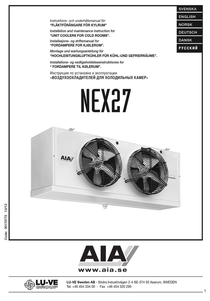 AIA NEX27 Series Technical specifications