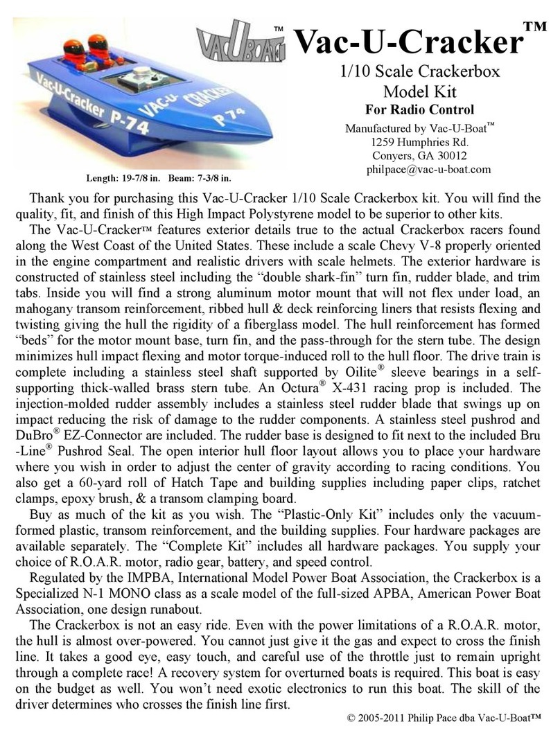 Vac-U-Boat Vac-U-Cracker manual