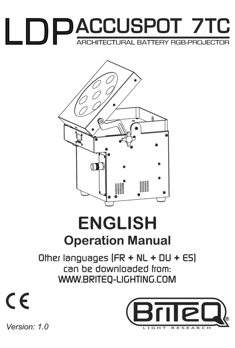 Briteq LDP ACCUSPOT 7TC User manual